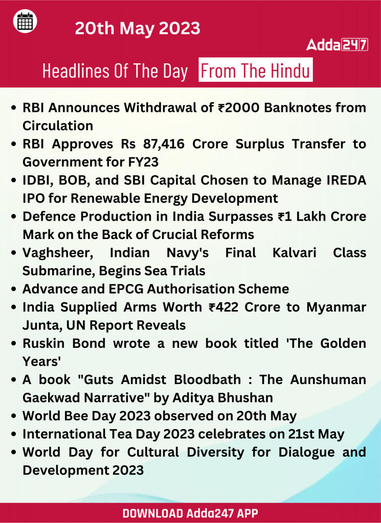 Daily Current Affairs 20th May 2023_15.1