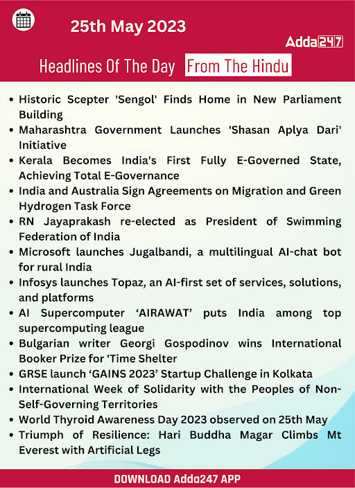 Daily Current Affairs 25th May 2023_16.1