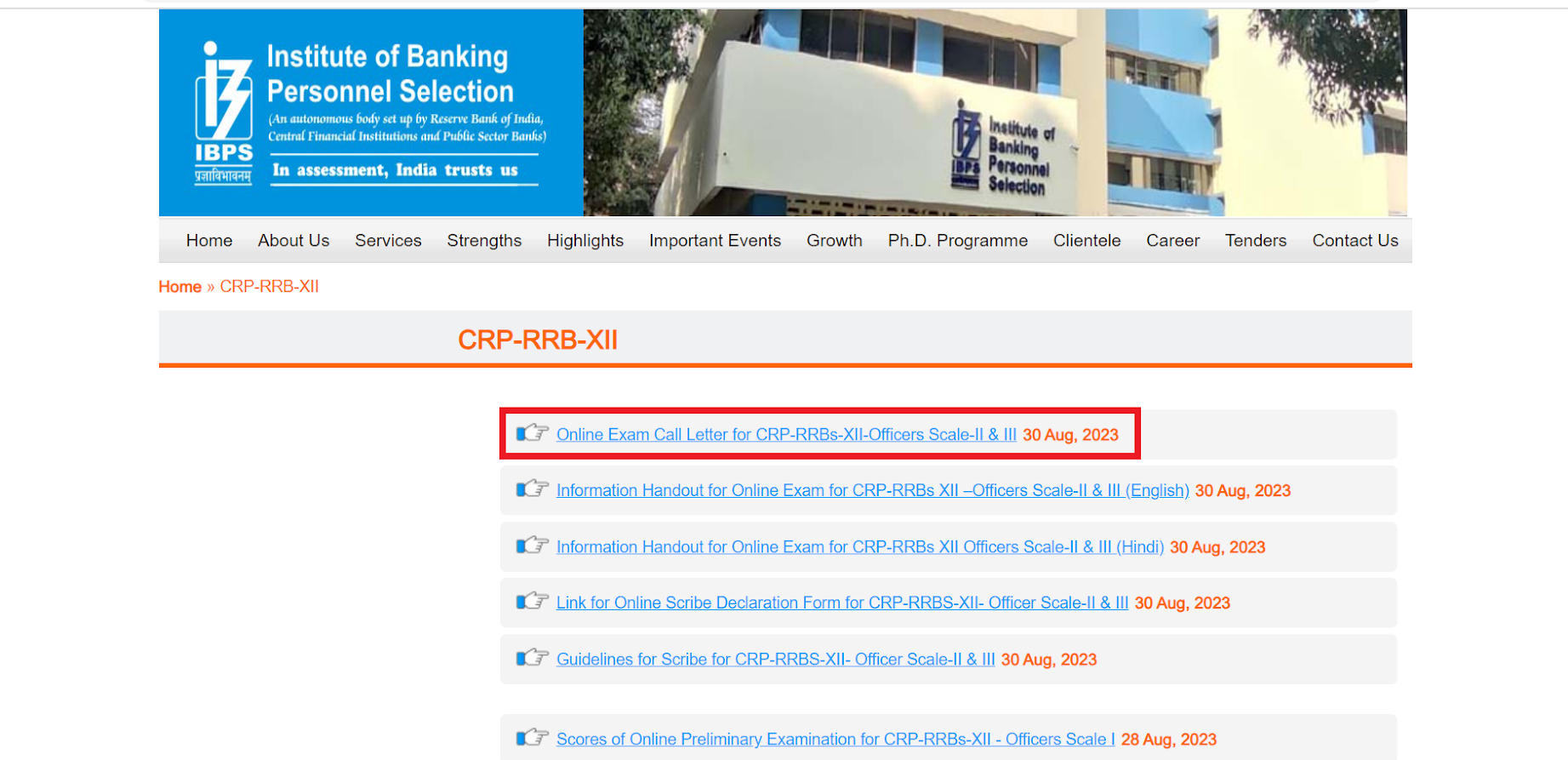 IBPS RRB Officer Scale 2 and 3 Admit Card 2023 Out: IBPS RRB अधिकारी स्केल 2 और 3 एडमिट कार्ड 2023 जारी, यहाँ से करें डाउनलोड | Latest Hindi Banking jobs_3.1