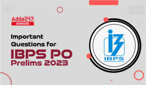 Important Questions for IBPS PO Prelims 2023