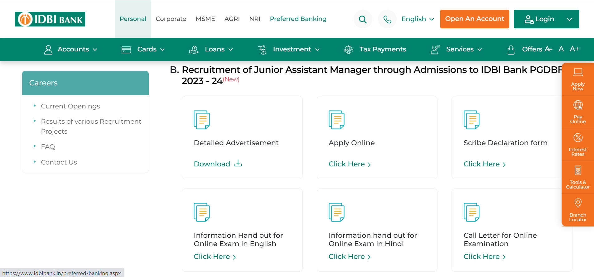 IDBI Junior Assistant Manager Admit Card 2023 Out, Download Link_50.1