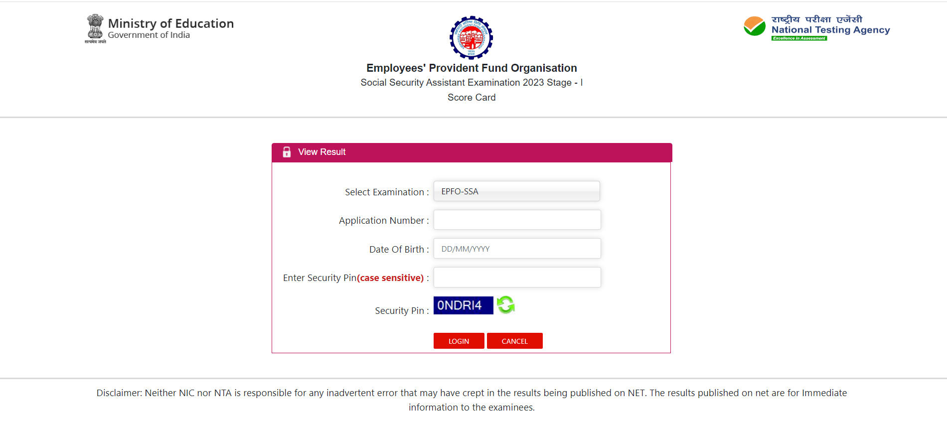 EPFO SSA Result 2023 Out, Phase 1 Result and Scorecard_100.1