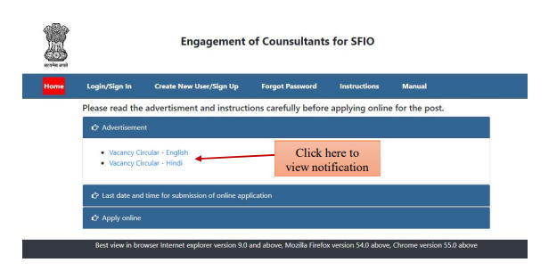SFIO Recruitment 2023 Notification Out For 91 Young Professionals_80.1