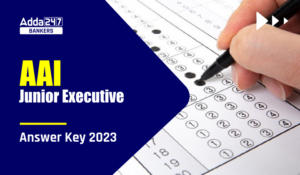 AAI Junior Executive Answer key 2023