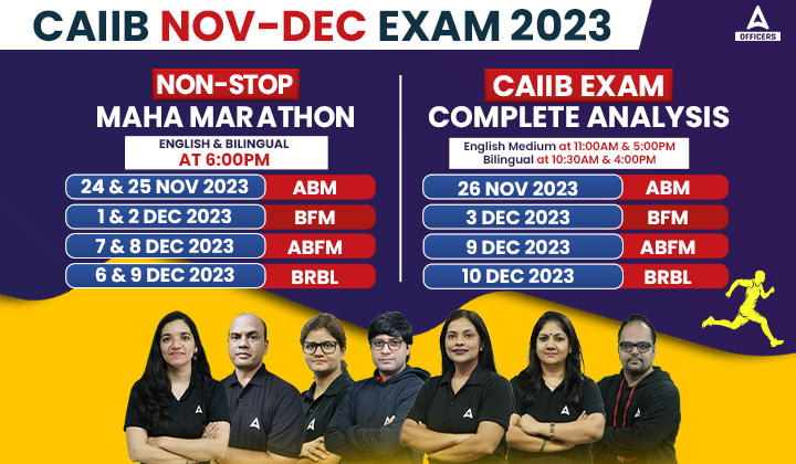 CAIIB Nov-Dec Exam Marathon 2023