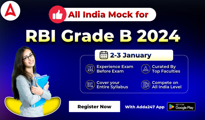All India Mock for RBI Grade B 2024 (2-3 January): Register Now_20.1