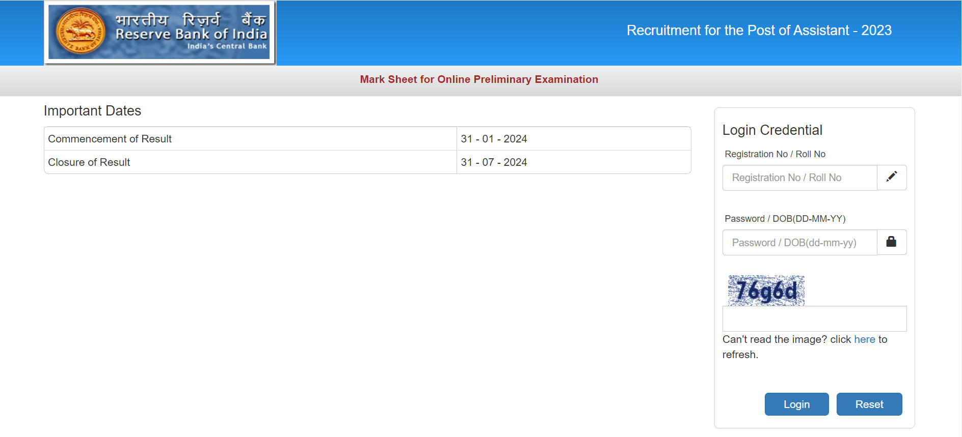 RBI Assistant Score Card 2023-24 Out For Prelims, Download Link_30.1