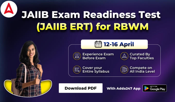 JAIIB RBWM 2024 Exam Readiness Test Download PDF