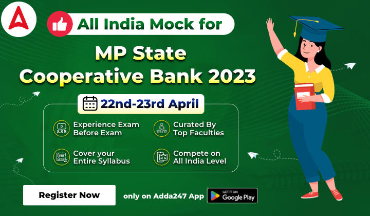 All India Mock for MP State Cooperative Bank 2023 (22-23 April): अभी रजिस्टर करें | Latest Hindi Banking jobs_20.1