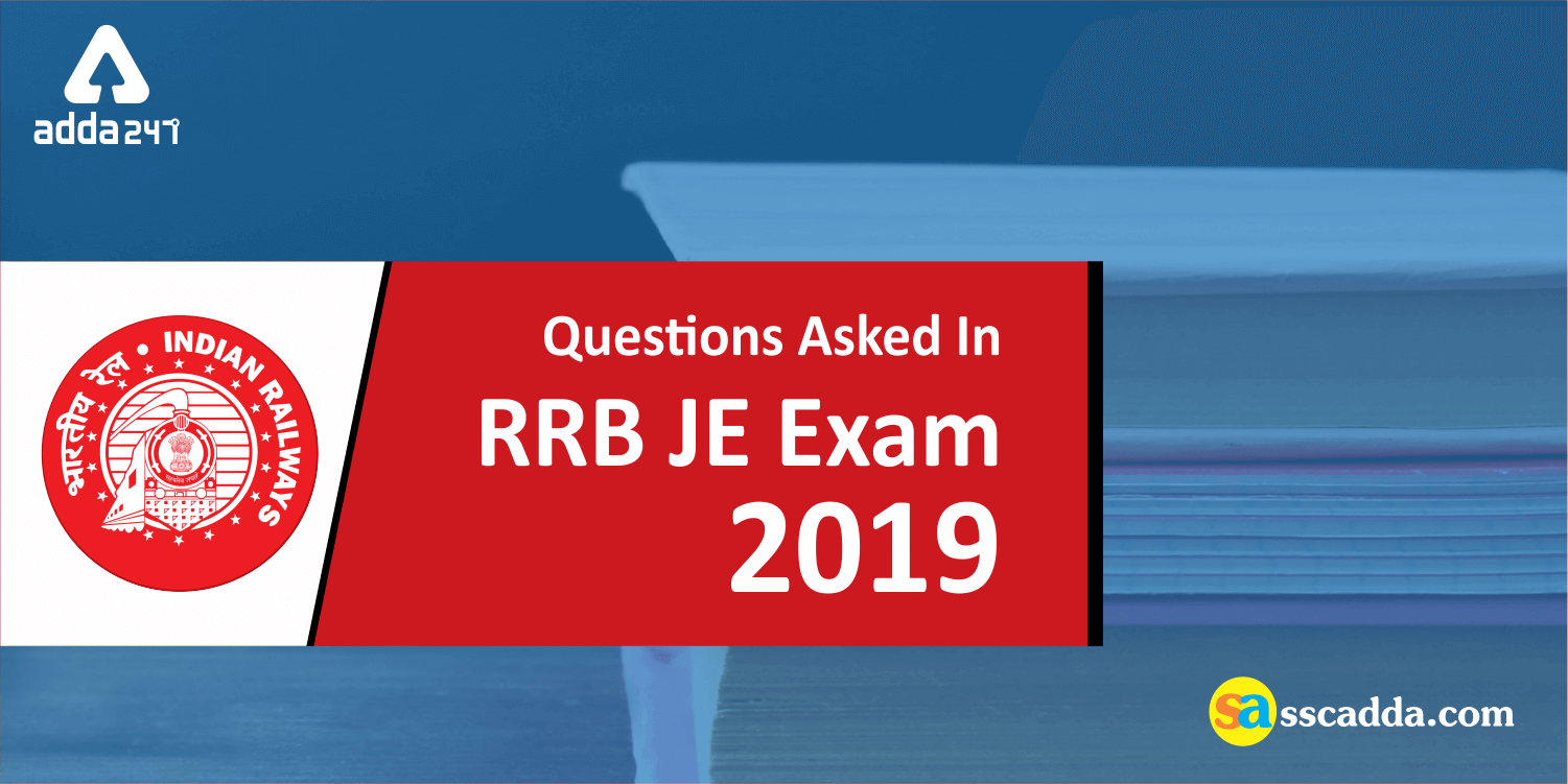 rrb je gk question 2019