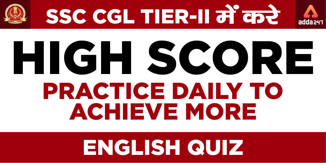 SSC CGL Tier 2 English Sentence Completion Quiz: 3 September_50.1