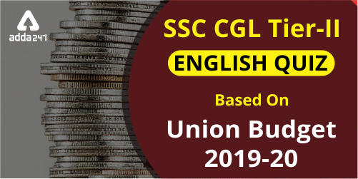 SSC CGL Tier 2 English Miscellaneous Quiz: 5 July_40.1