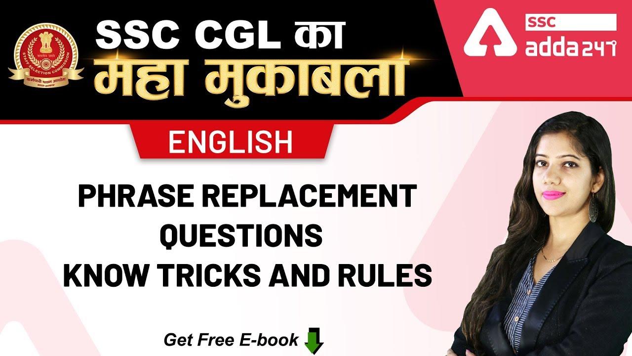 Phrase Replacement & Error Questions | Know Tricks and Rules_40.1