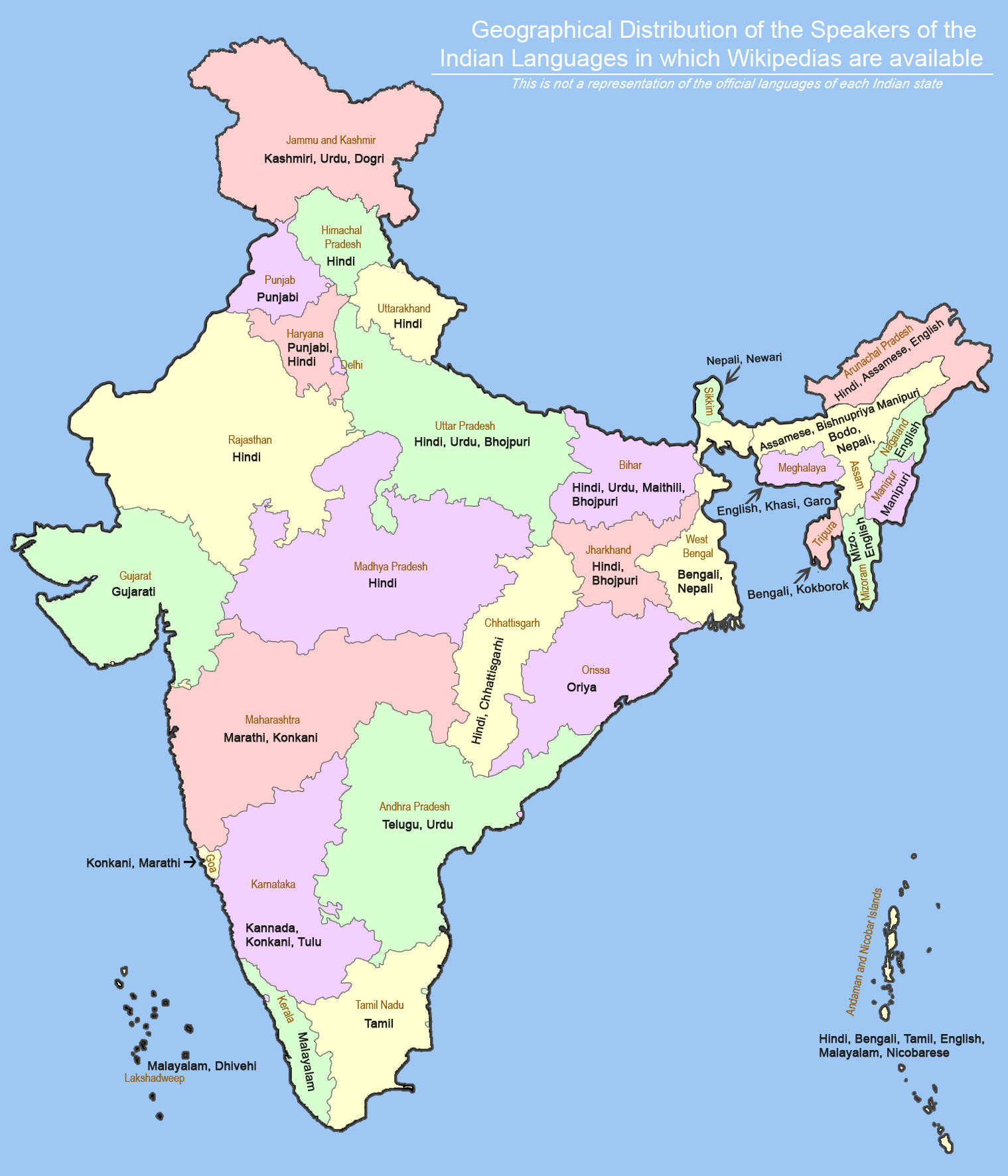 National Language of India, Complete List of 22 Languages_30.1