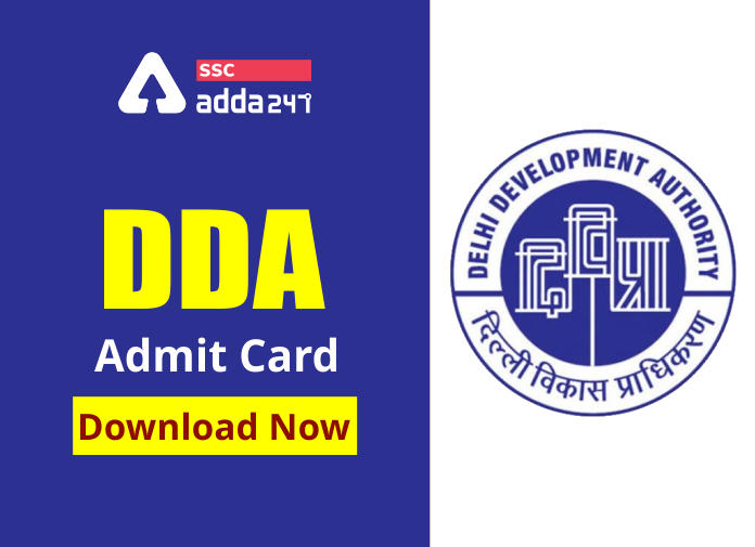 DDA Admit Card 2022 Out, Direct link to download the DDA Admit Card_40.1