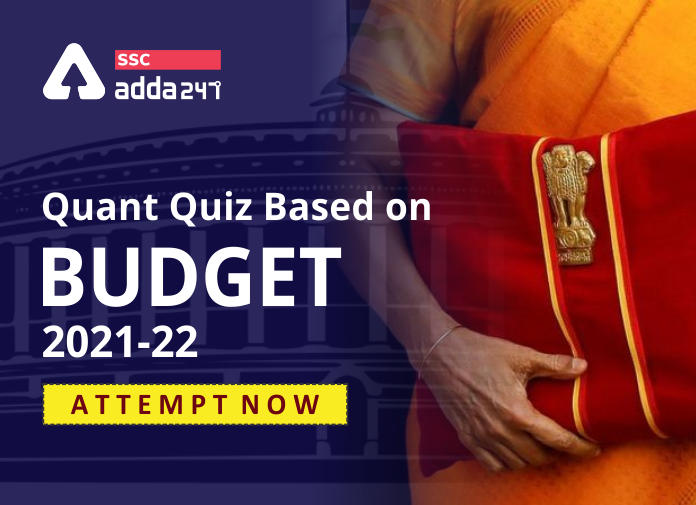 Target SSC CGL | 10,000+ Questions | Quant Questions Based On Budget For SSC CGL : Day 29_40.1