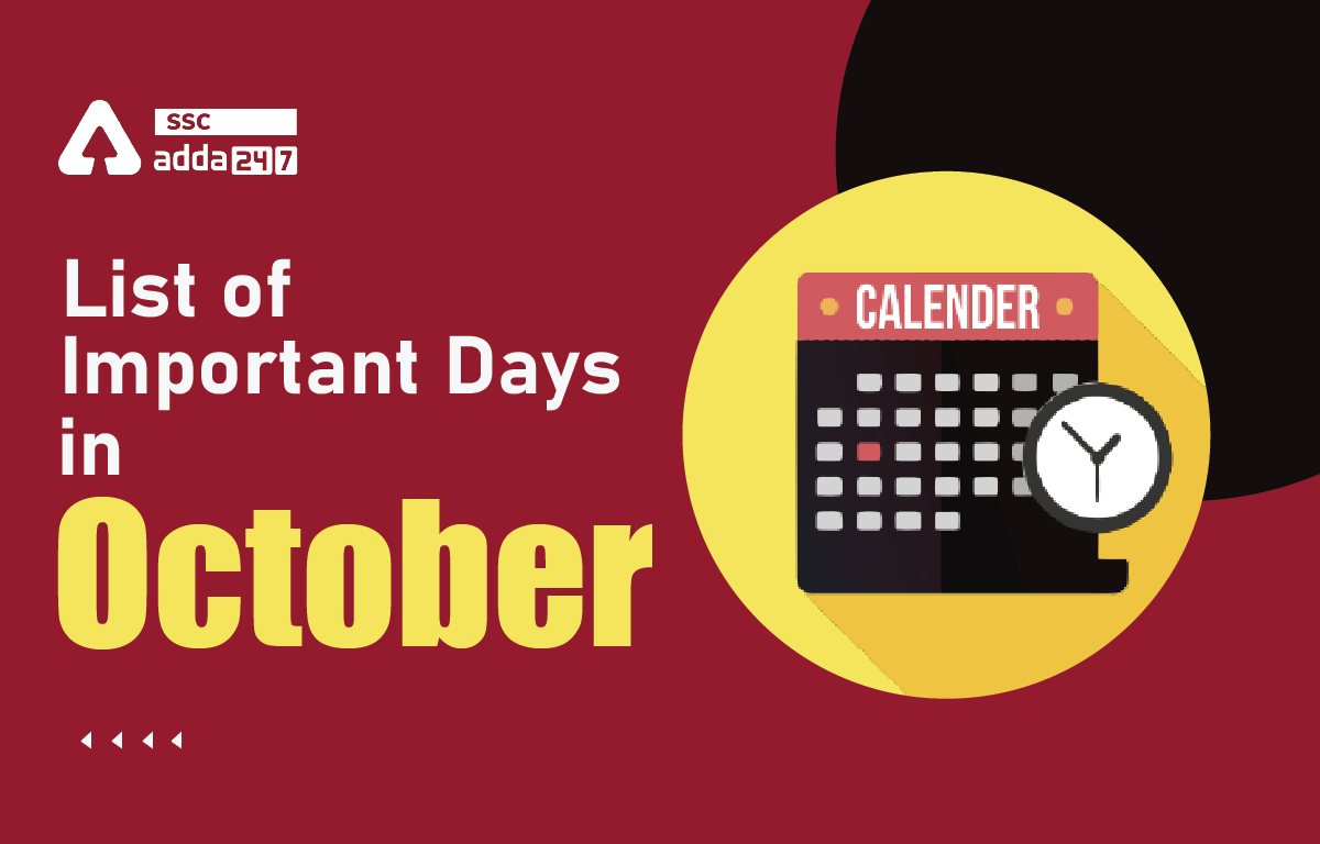 Important Days in October 2022: National and International Dates_40.1