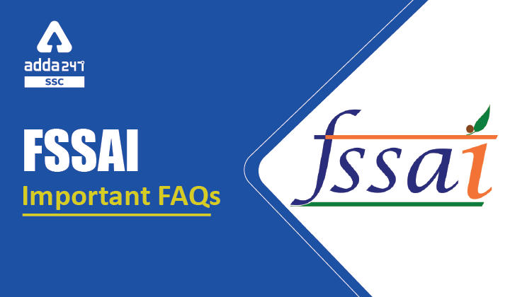 Frequently Asked Questions FAQs On FSSAI