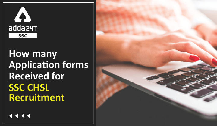How many application form Received for SSC CHSL Recruitment?_40.1