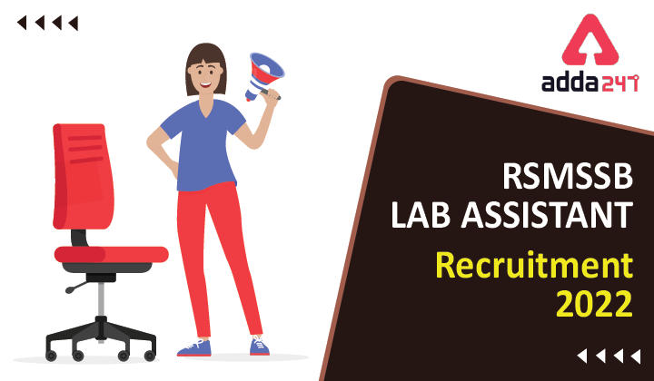 RSMSSB Lab Assistant Recruitment 2022, Notification Out for 1012 Posts_20.1