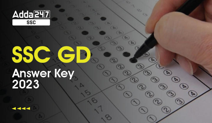 SSC GD Answer Key 2023 Out Constable Response Sheet PDF Link_40.1