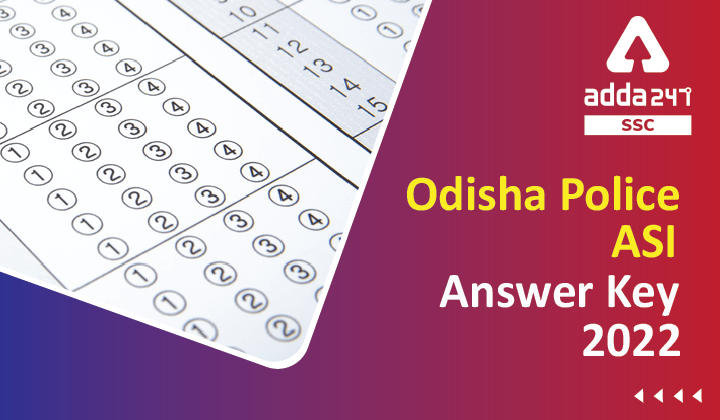 Odisha Police ASI Answer Key 2022 Out, Download Now_40.1
