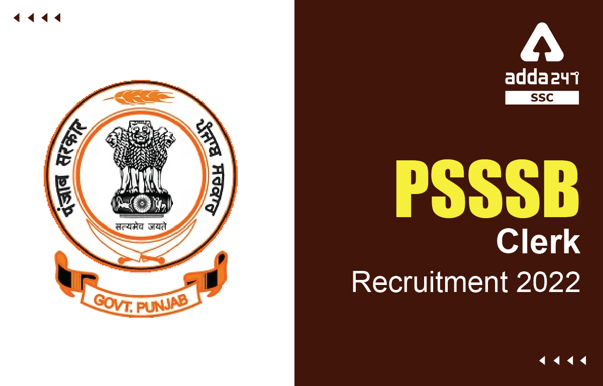 PSSSB Clerk Recruitment 2022, Notification for 1200 Posts_40.1