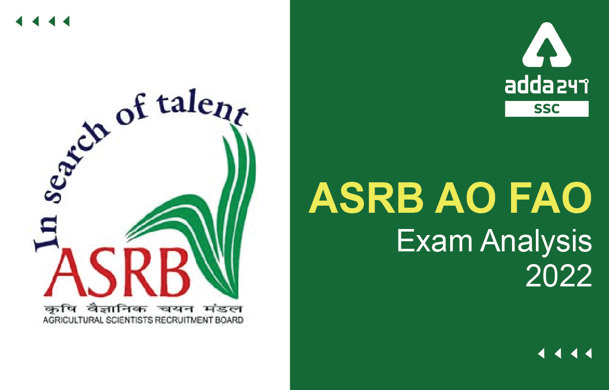 ASRB AO FAO Exam Analysis 2022_40.1