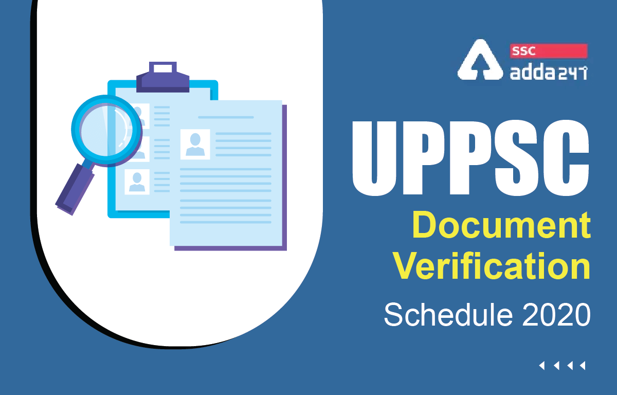 UPPSC Document Verification Schedule 2020 for Agriculture Services Exam: Check Details_40.1