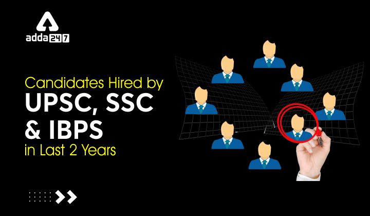 How Many Candidates Were Hired By UPSC, SSC And IBPS In last 2 years?_40.1