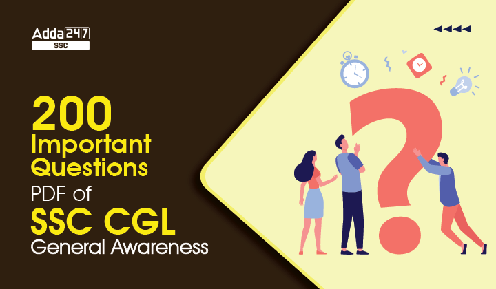 200 General Awareness Important Questions For SSC CGL 2022_40.1