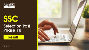 SSC Selection Post Phase 10 Result 2023 Out, Download PDF Link