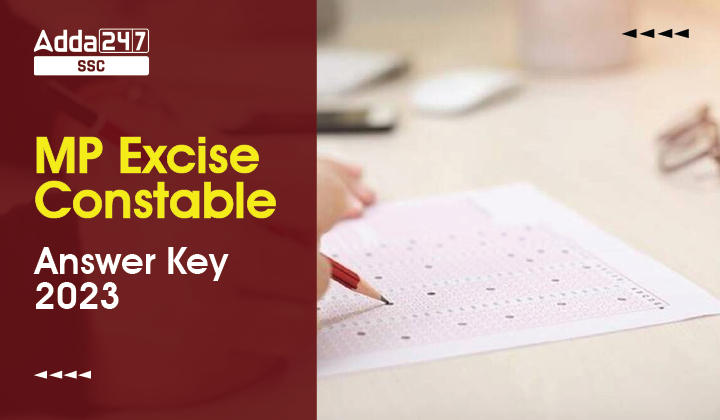 MPPEB Excise Constable Answer Key 2023, Complete Answer Key_40.1