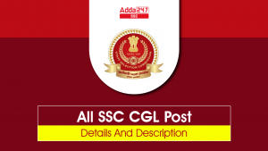 All SSC CGL Post - Details And Description-01
