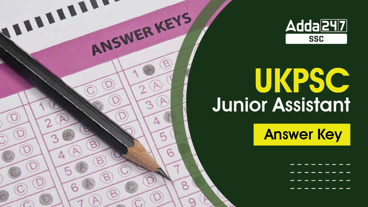 UKPSC Junior Assistant Answer Key 2023 Out @psc.uk.gov.in_40.1