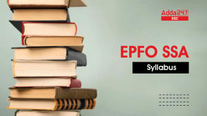 EPFO SSA Syllabus
