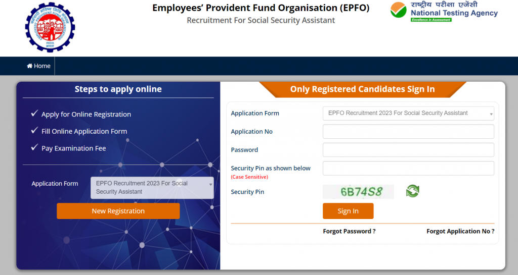 EPFO SSA Apply Online 2023, Apply Online Link with Steps_5.1