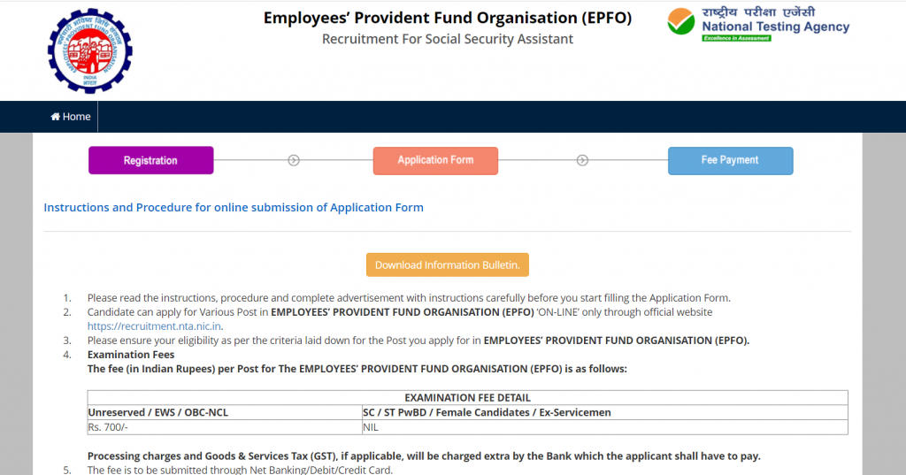 EPFO SSA Apply Online 2023, Apply Online Link with Steps_6.1