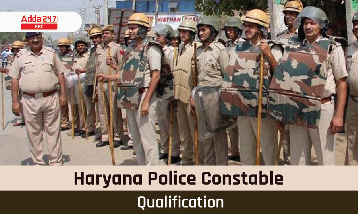 Haryana Police Constable Qualification 2023, Age Limit_40.1