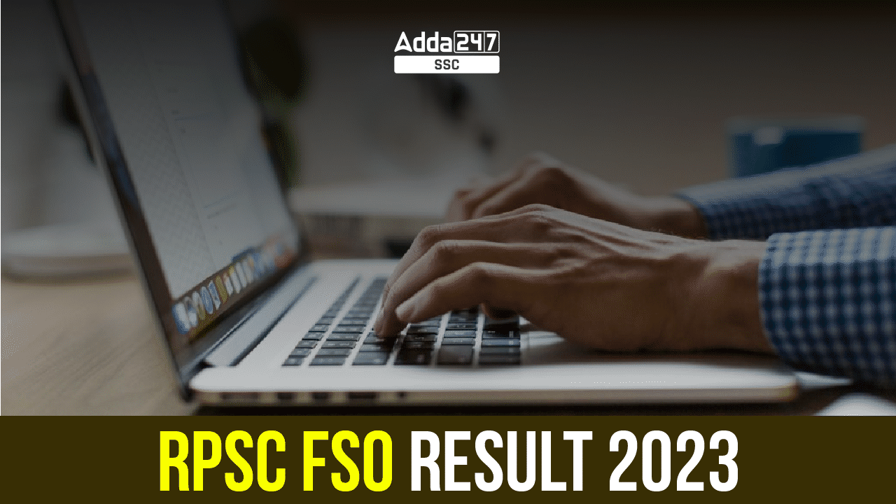 RPSC FSO Result 2023, Direct Result Link PDF_40.1