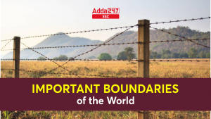 Important Boundaries of the World