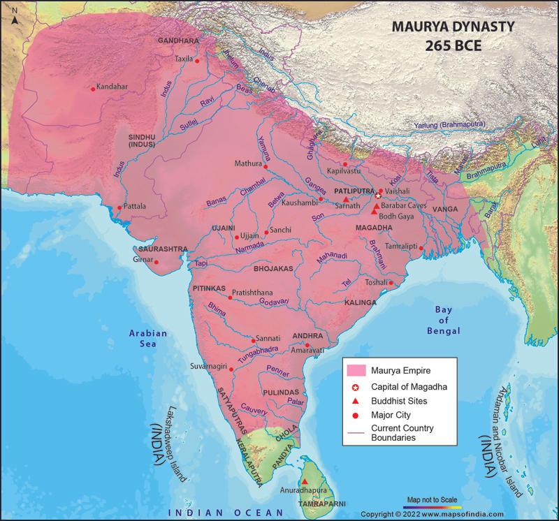 The Mauryan Empire - History, Rulers and Complete Details_3.1