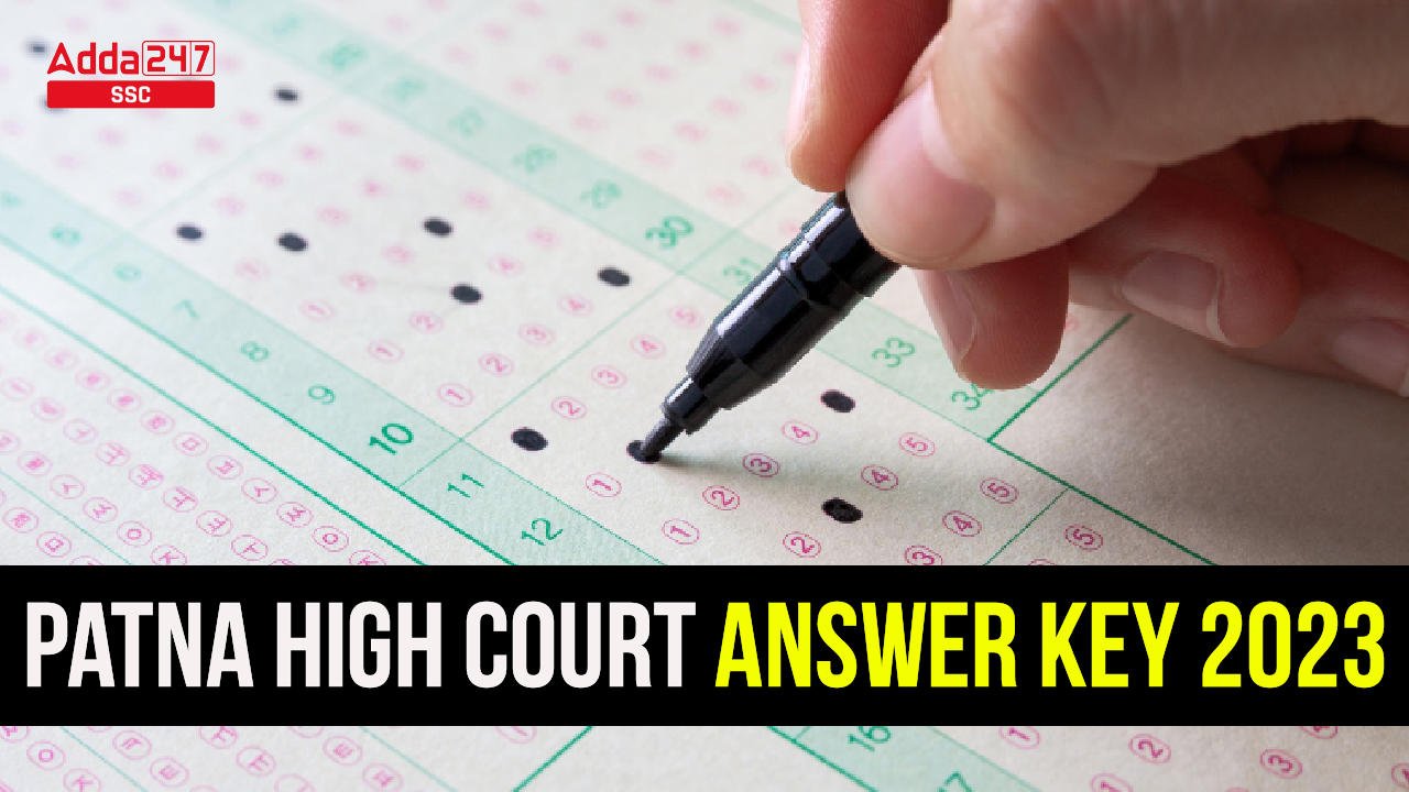 Patna High Court Assistant Answer Key 2023 Out_40.1
