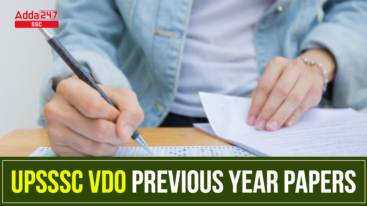UPSSSC VDO Previous Year Papers, PDF Download_40.1