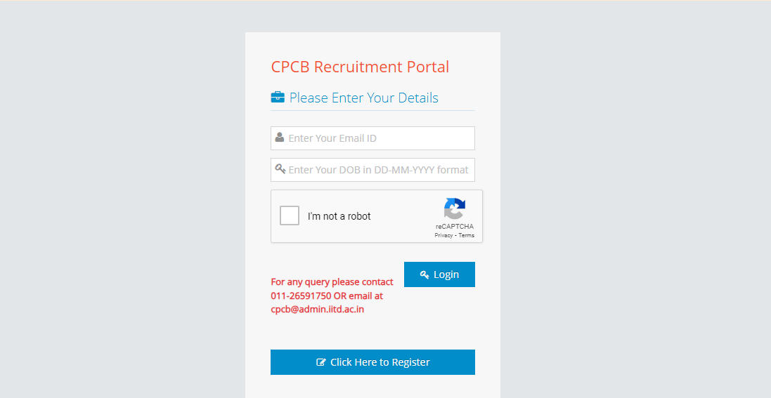 CPCB Admit Card 2023 Download Link Out at cpcb.nic.in_3.1