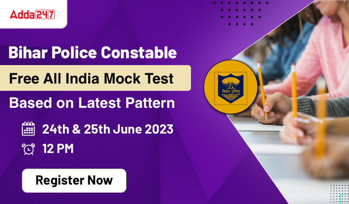 Bihar Police Constable Free All India Mock Test:_40.1