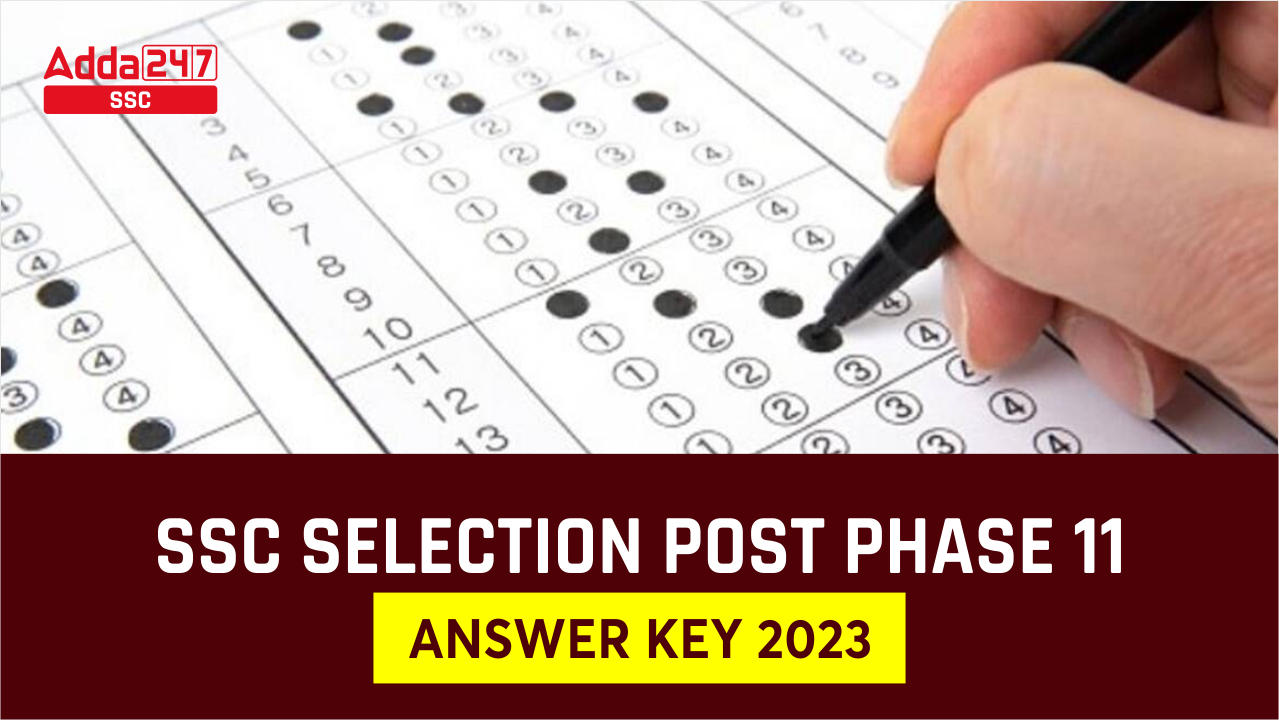 SSC Selection Post Phase 11 Answer key 2023, Raise Objection_40.1