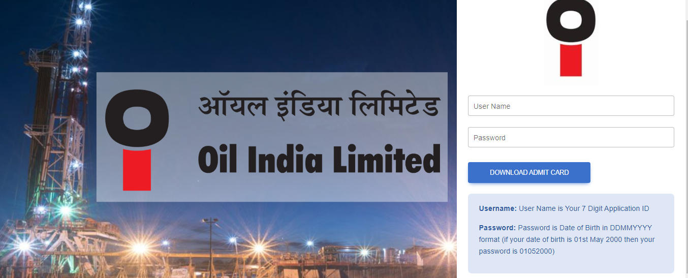 Oil India Admit Card 2023 Out, Download Link with Complete Steps_3.1