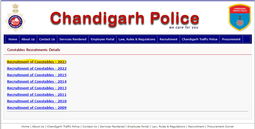 Chandigarh Police Constable Answer Key 2023_5.1