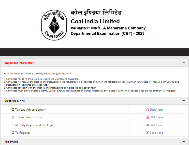 Coal India Recruitment 2023, Last Date To Apply Online for 1764 Various Posts_3.1